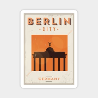 Berlin Poster Design Magnet