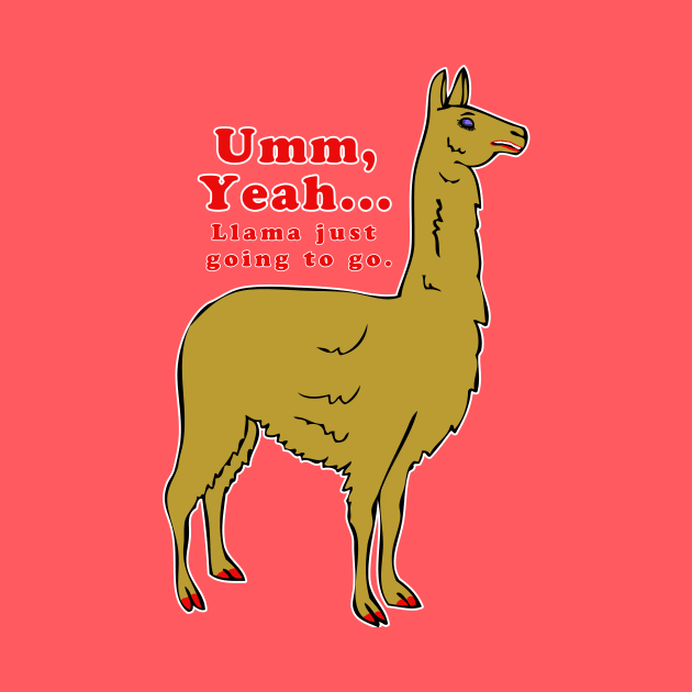 Cute Llama #5 by RockettGraph1cs