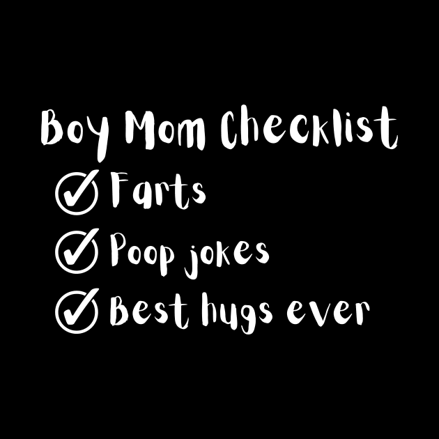 Boy mom checklist by Dragon Shenanigans