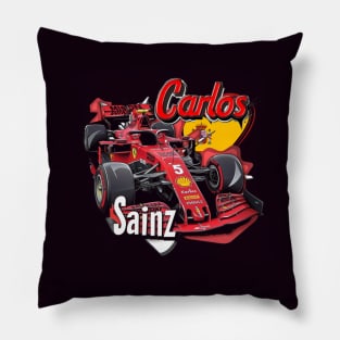 Carlos Sainz, ferrari, formula 1, F1 Pillow