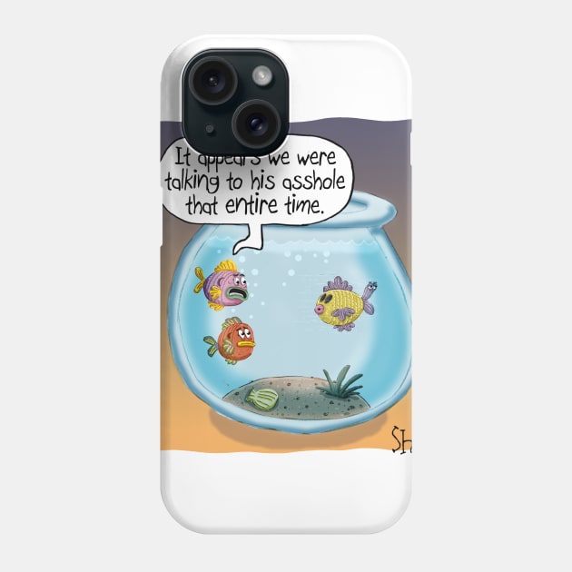 Fish Ass Hole Phone Case by macccc8