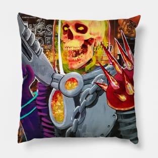 Flame of the Cosmic Ghost Pillow