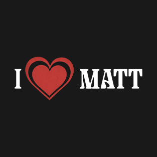 Vintage Matt Proud Name Birthday Styles T-Shirt