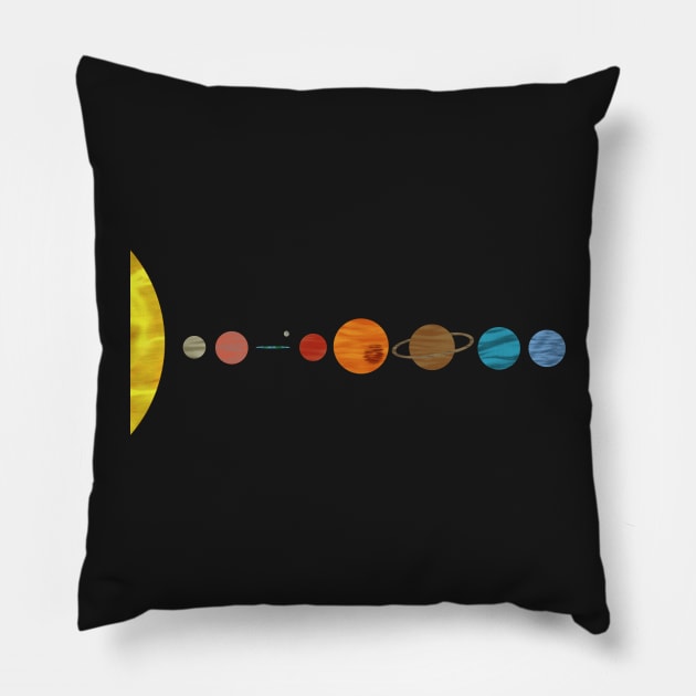 Flat Earth Pillow by HBogart