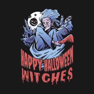 Happy Halloween Witches T-Shirt