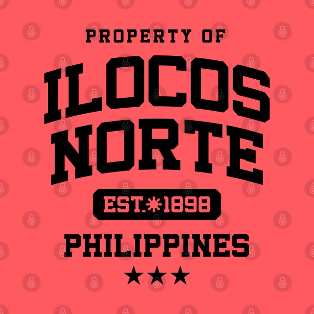 Ilocos Norte - Property of the Philippines Shirt by pinoytee