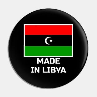 Made In Libya Pin