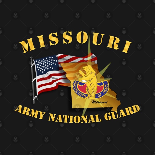 Missouri - ARNG w Flag by twix123844