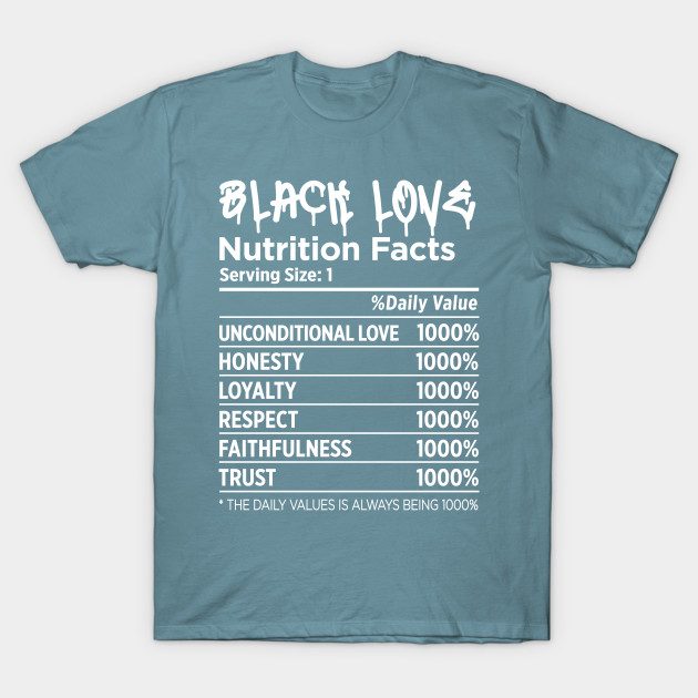 Disover Black Love Nutrition - Black History - T-Shirt