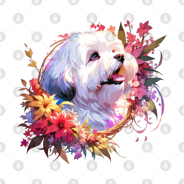 Coton de Tulear Joyful Mothers Day Dog Mom Gift by ArtRUs