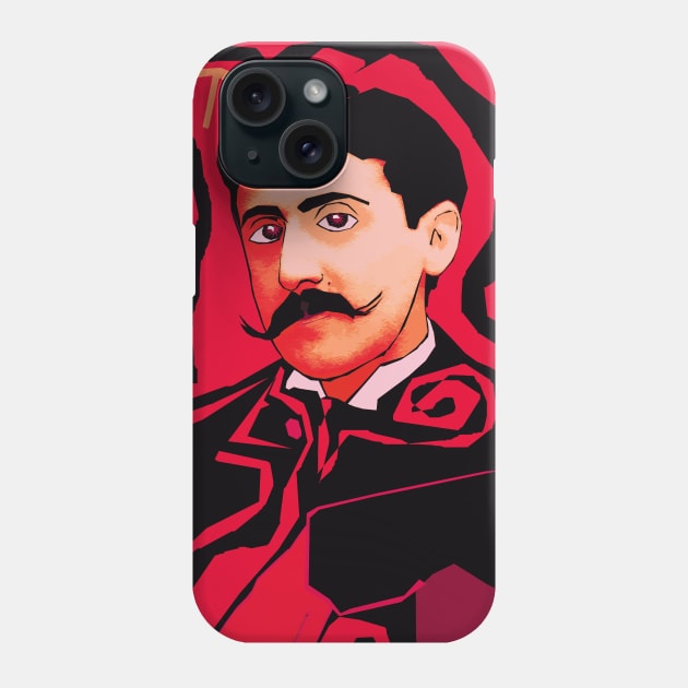 Marcel Proust VII Phone Case by Exile Kings 