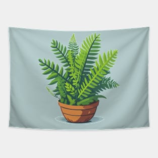 Potted Fern Tapestry