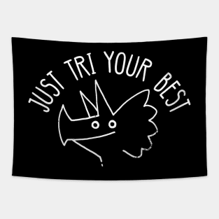 Tri Your Best Tapestry