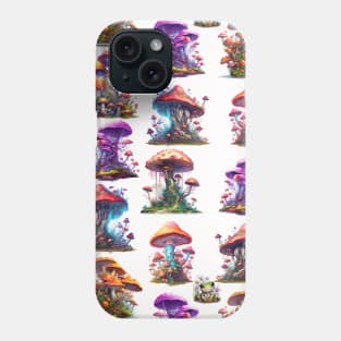 Fairytale Mushroom and Frog Phone Case