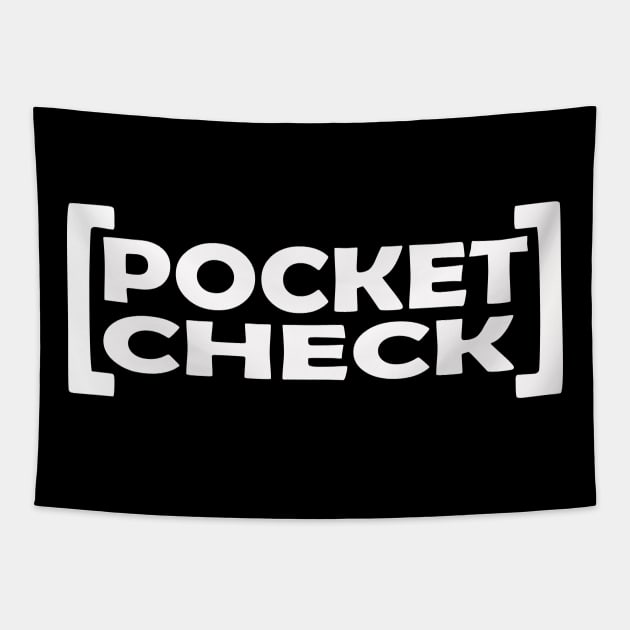 Pocket Check Tapestry by Cult Classics