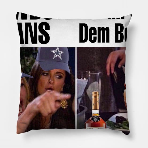 Y’ALL STILL DEM BOYZ vol. 1 Design by MisterMorris Pillow by MisterMorris