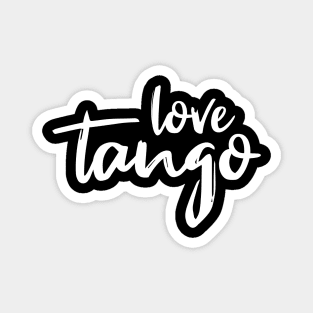 Love Tango White by PK.digart Magnet