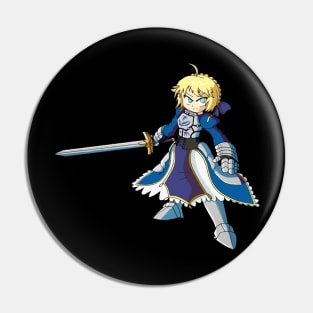 Artoria Pendragon (Saber) Chibi - Fate Pin