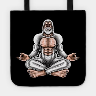 Yeti meditation peaceful mind Tote