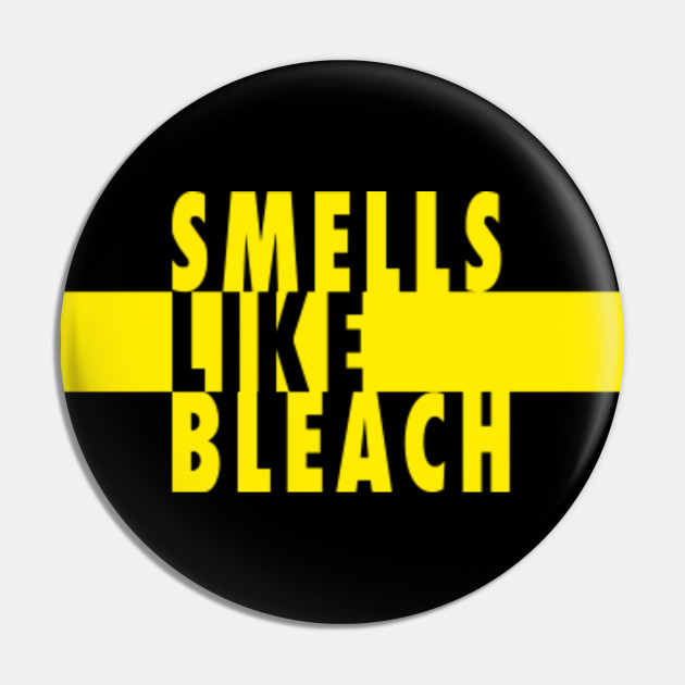 Smells Like Bleach v2 Watchmen Hbo Pin TeePublic