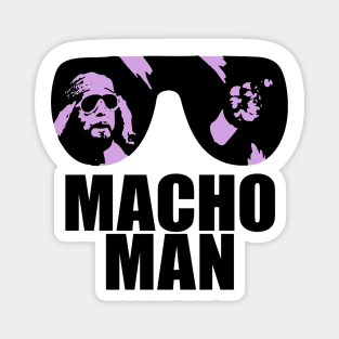 macho man randy savage Crimson Magnet