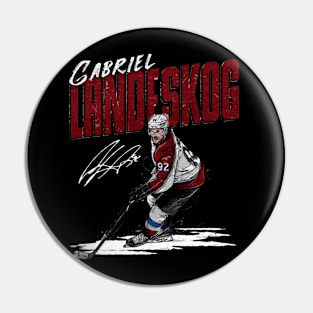 gabriel landeskog chisel Pin