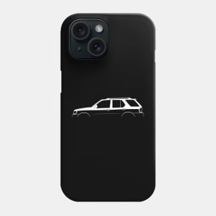 Isuzu Rodeo (1998) Silhouette Phone Case