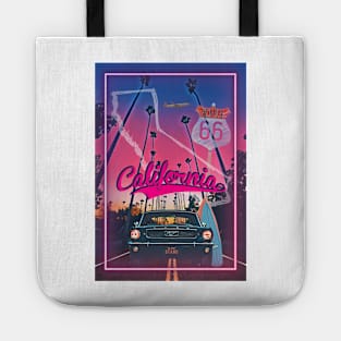 Southern California Mustang Poster Tote