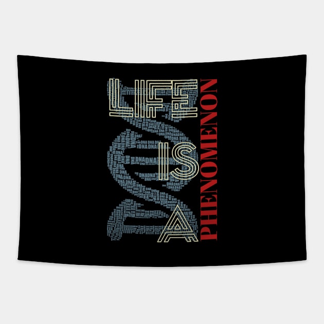 Life Is A Phenomenon Tapestry by Curator Nation