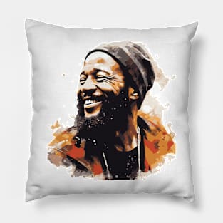 Marvin Gaye Pop Art Pillow