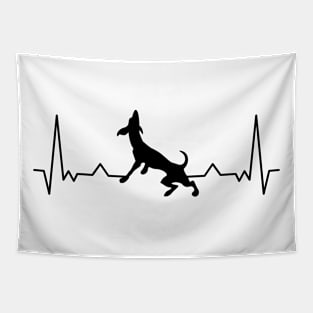 My Doggo is my Heartbeat - Lovely Tapestry