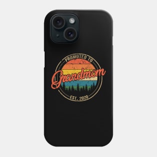 Promoted to Grandmom Est 2020 Mothers Day Gift Phone Case