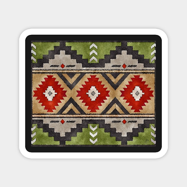 Native America Holiday Magnet by DeniseTA