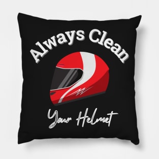 Always Clean Your Helmet Pillow