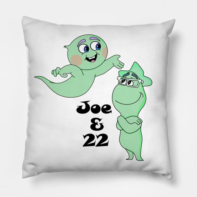 Joe & 22 Pillow by garciajey