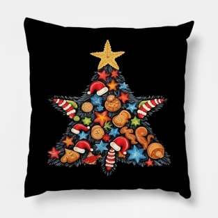 Starfish Christmas Pillow