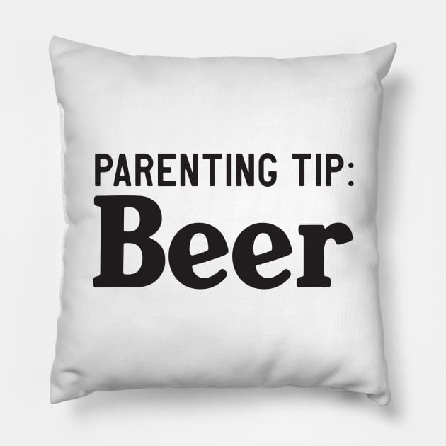 Parenting Tip: Beer Pillow by Blister