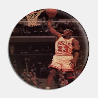 Michael Jordan Dunk Vintage Pin