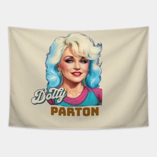 dolly vector //retro v3 Tapestry