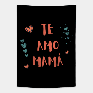 Te Amo Mamá Minimalist Tapestry
