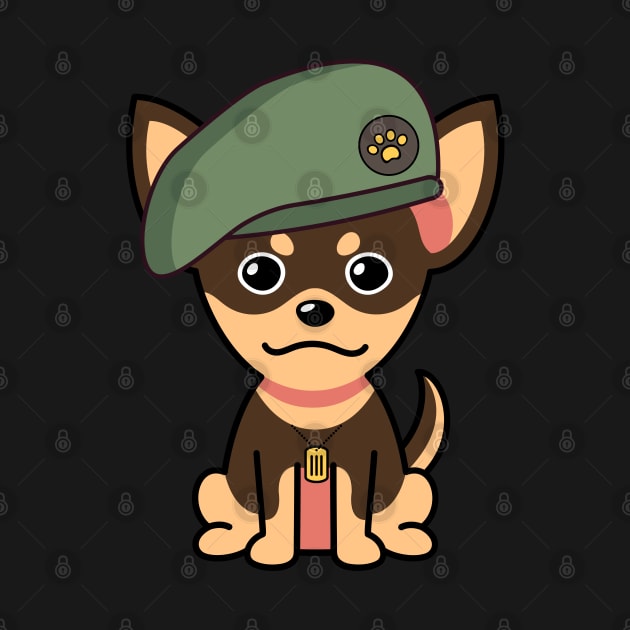 Green Beret small dog by Pet Station