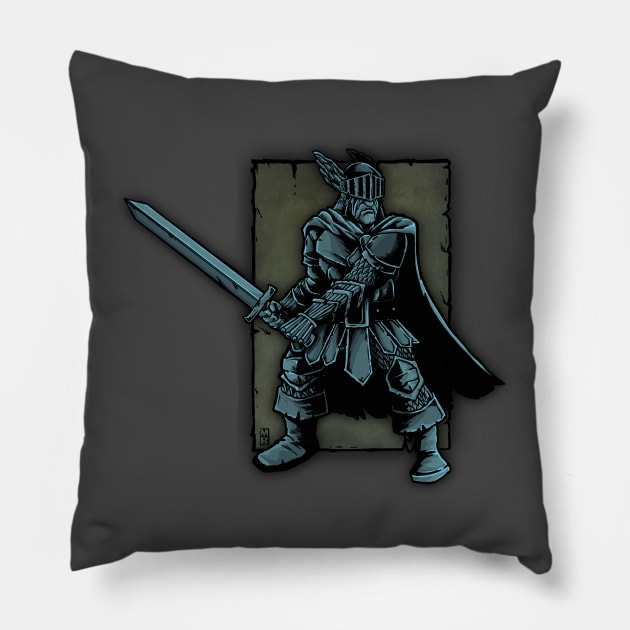 Paladin Pillow by Spevna