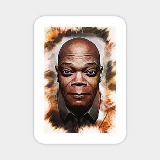 Samuel L. Jackson - Caricature Magnet