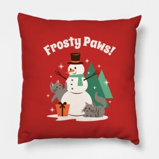 Christmas Gifts for Cat Lover Pillow
