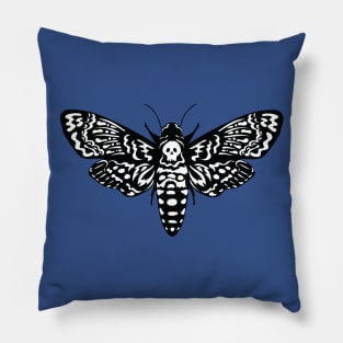 Halloween Death Head Moth Pillow