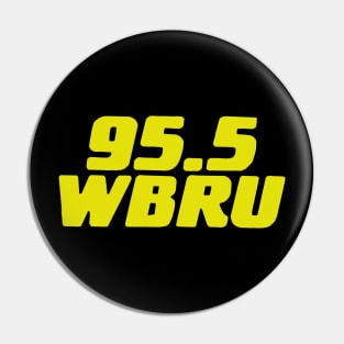 95.5 WBRU - Providence RI Pin