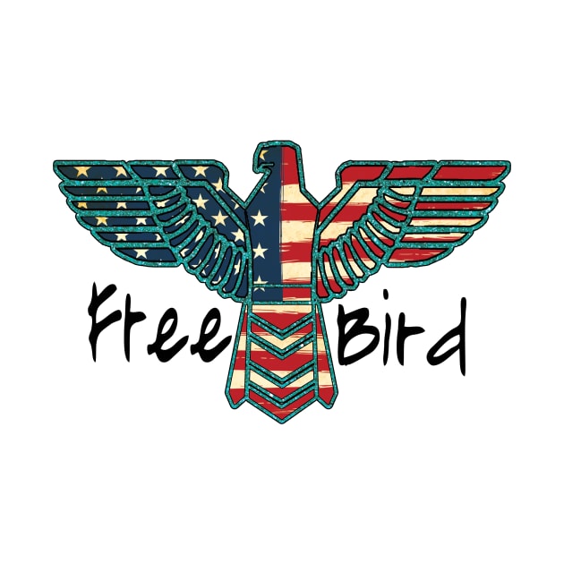 America Free Bird by DigitalCreativeArt