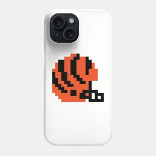 8 Bit Cincinnati Bengals Helmet Phone Case