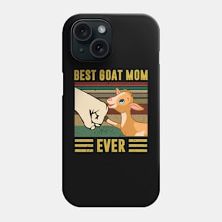 Vintage Best Goat Mom Ever Phone Case