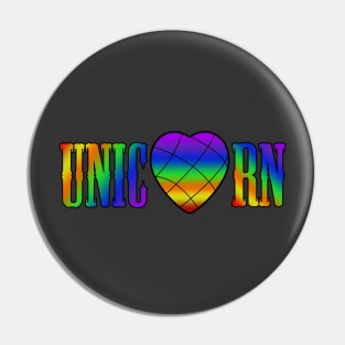 I Heart Unicorn Pin